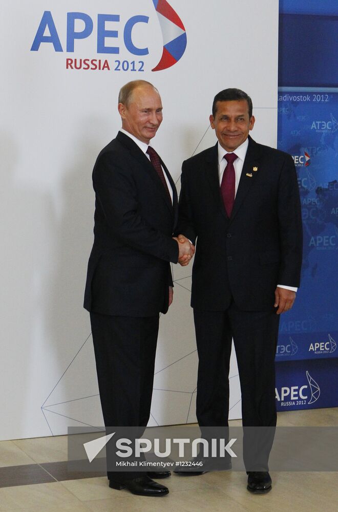 APEC economic leaders gather for their first meeting