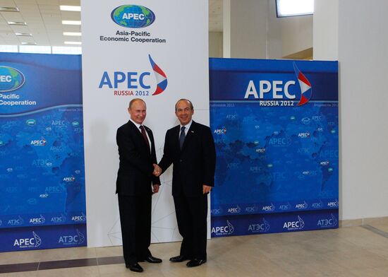 APEC economic leaders gather for their first meeting