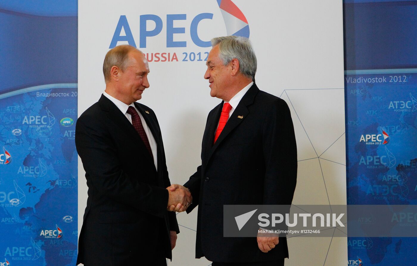 APEC economic leaders gather for their first meeting