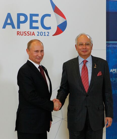 APEC economic leaders gather for their first meeting