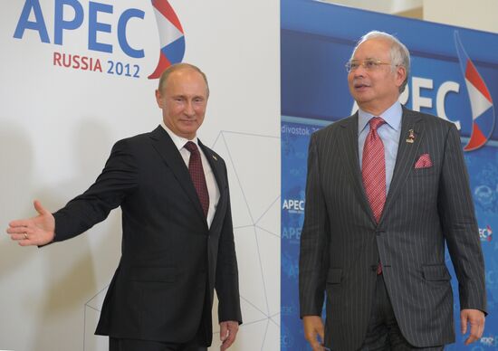 APEC economic leaders gather for their first meeting