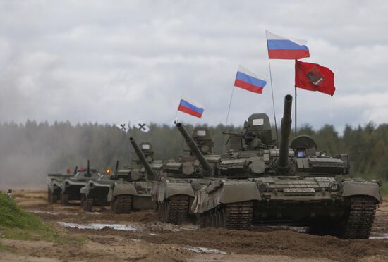 Tank show dedicated to Tank Crewman's Day
