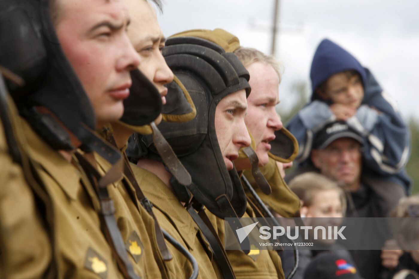 Tank show dedicated to Tank Crewman's Day