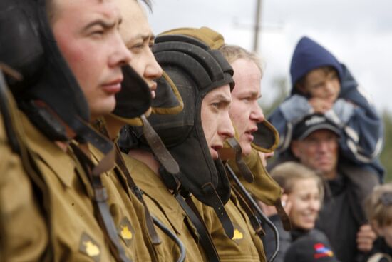 Tank show dedicated to Tank Crewman's Day