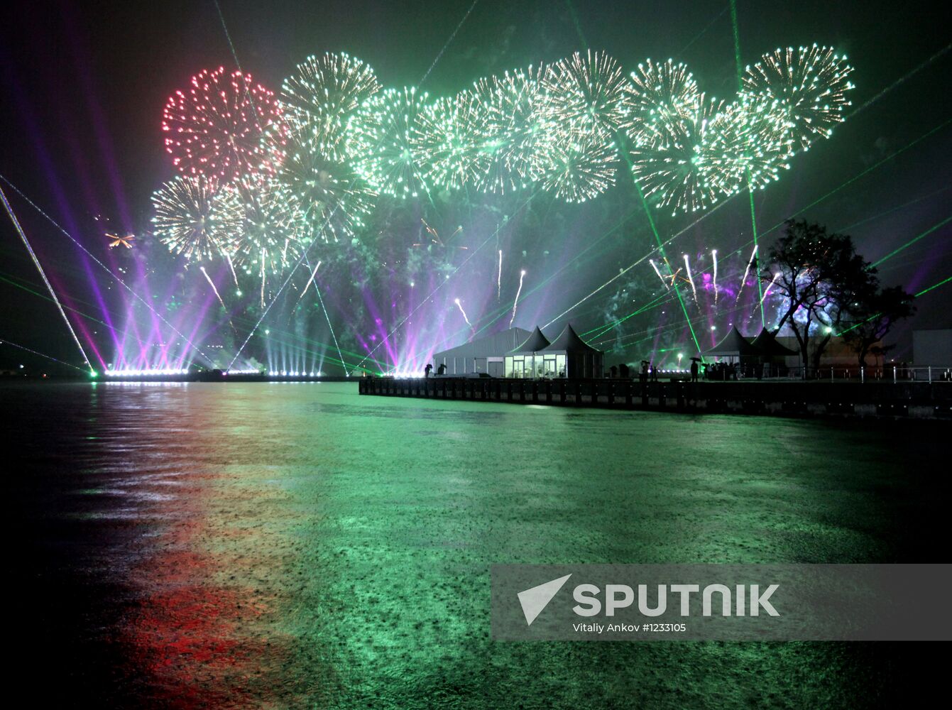 Fireworks and laser show to mark APEC-2012 Leaders' Week