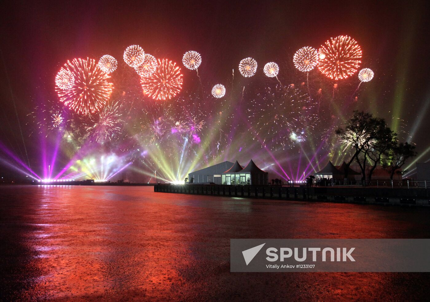 Fireworks and laser show to mark APEC-2012 Leaders' Week