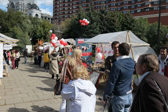 BookMarket Festival in Moscow