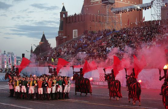 Spasskaya Tower festival closing
