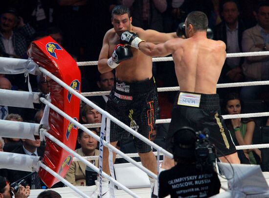 Boxing. Match between Vitali Klitschko and Manuel Charr