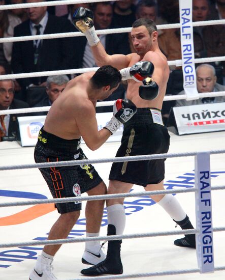 Boxing. Match between Vitali Klitschko and Manuel Charr