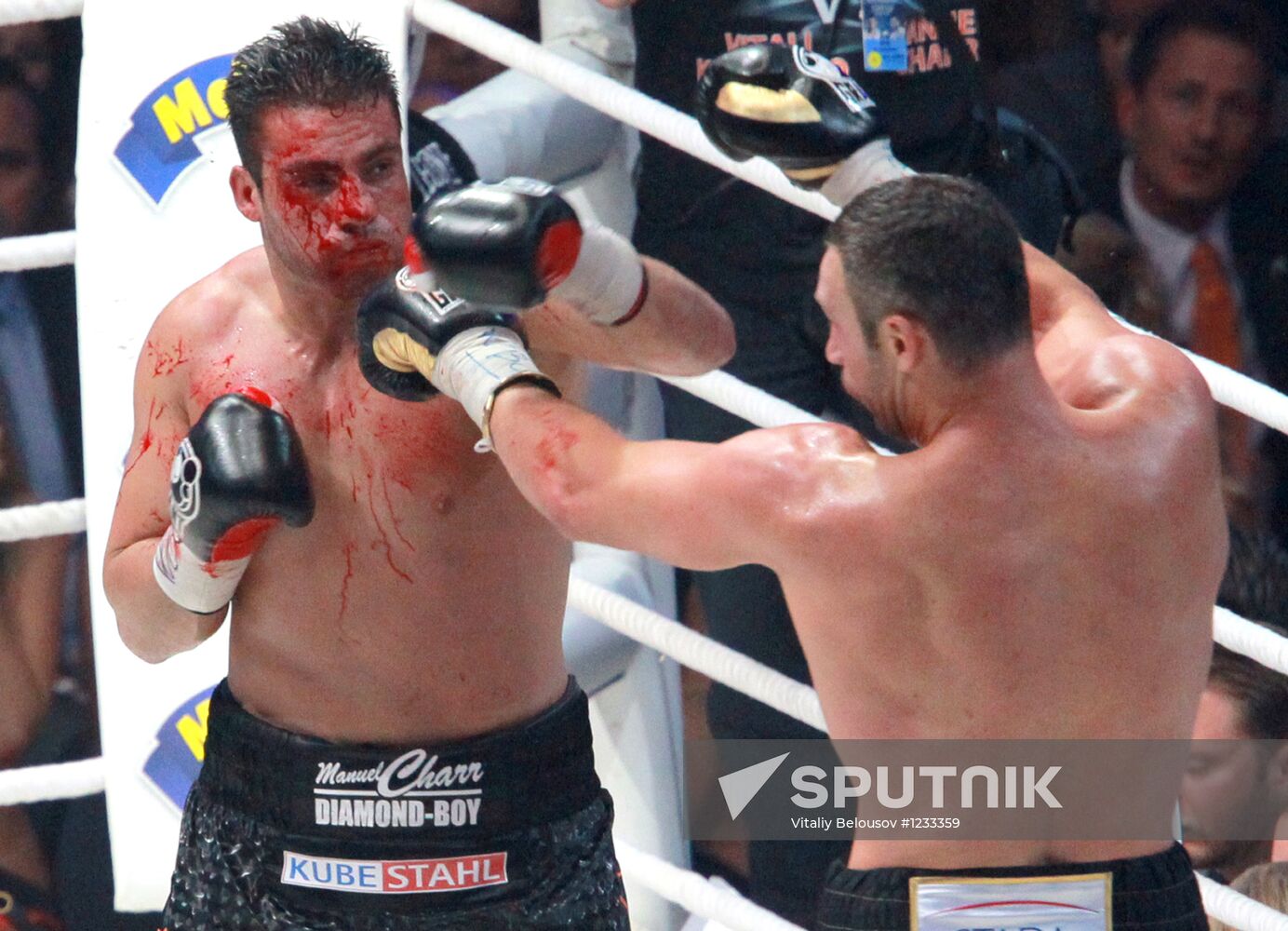 Boxing. Match between Vitali Klitschko and Manuel Charr