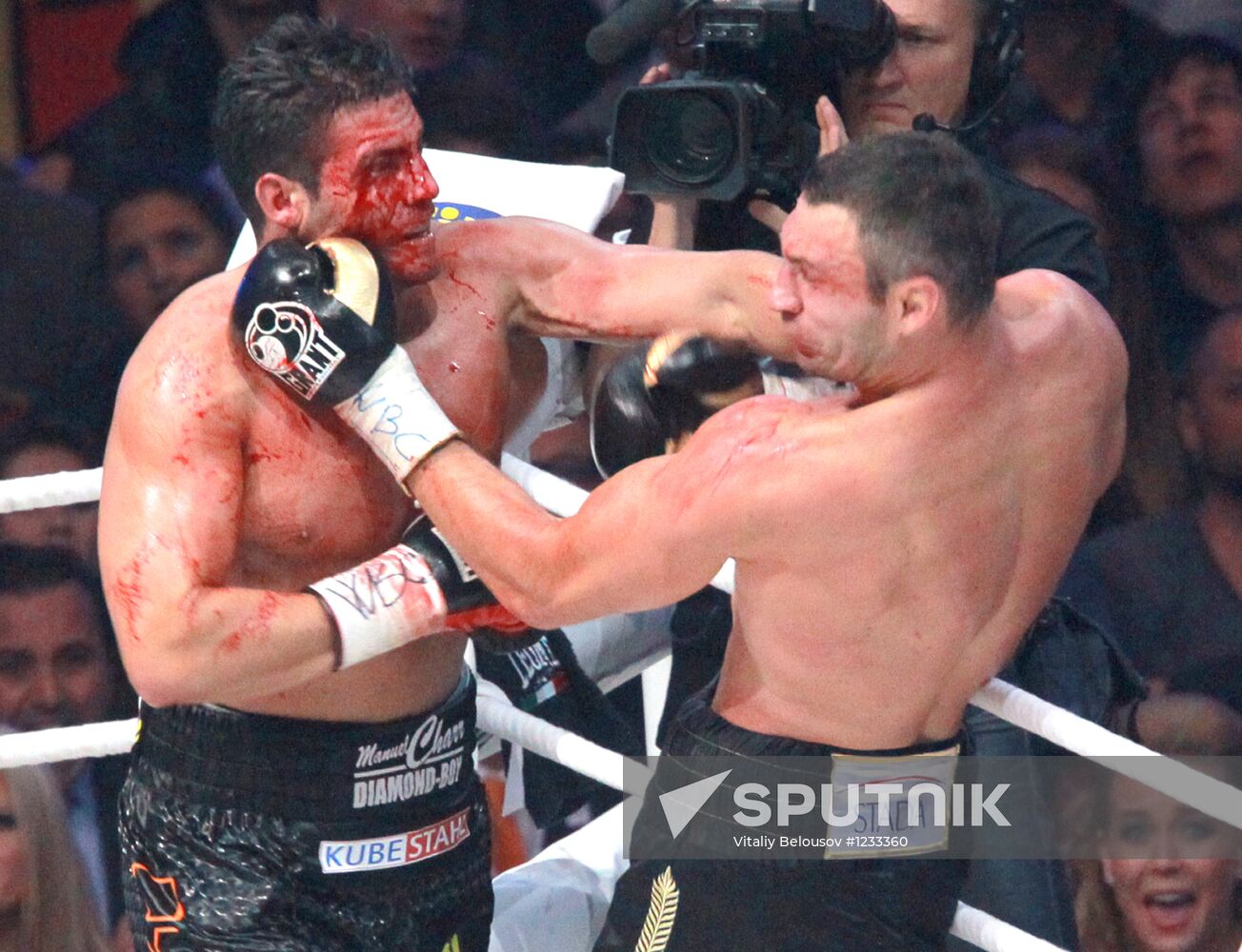 Boxing. Match between Vitali Klitschko and Manuel Charr