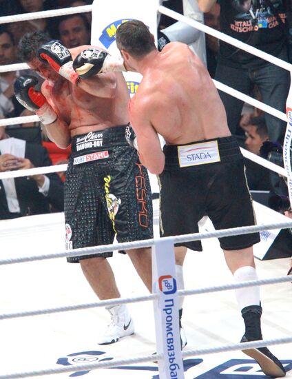 Boxing. Match between Vitali Klitschko and Manuel Charr