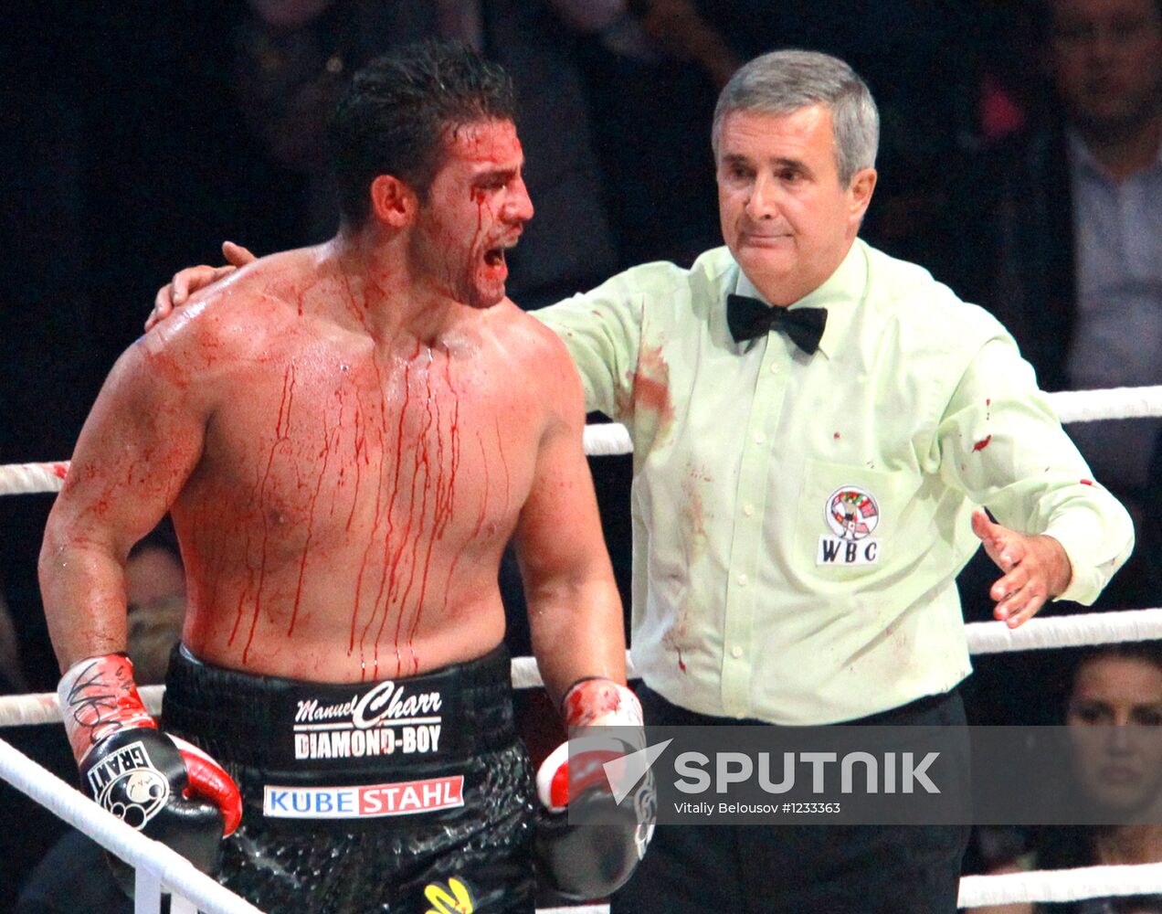 Boxing. Match between Vitali Klitschko and Manuel Charr