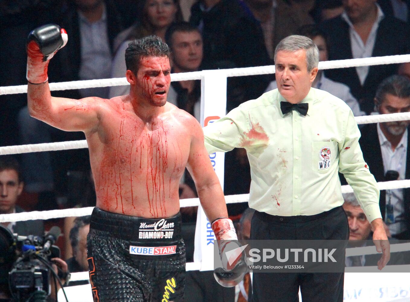 Boxing. Match between Vitali Klitschko and Manuel Charr