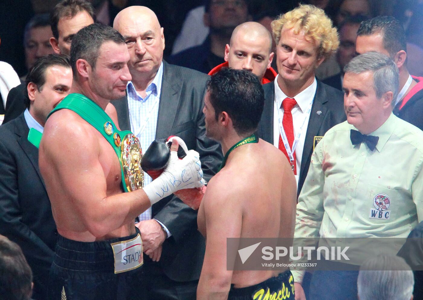 Boxing. Match between Vitali Klitschko and Manuel Charr