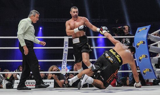 Boxing. Match between Vitali Klitschko and Manuel Charr