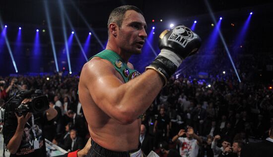 Boxing. Match between Vitali Klitschko and Manuel Charr