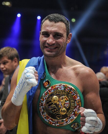 Boxing. Match between Vitali Klitschko and Manuel Charr