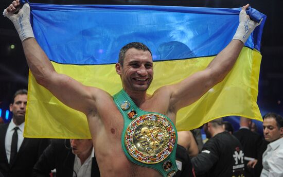 Boxing. Match between Vitali Klitschko and Manuel Charr