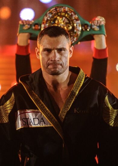 Boxing. Match between Vitali Klitschko and Manuel Charr