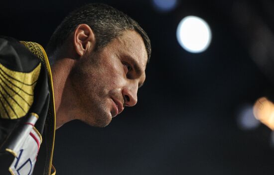 Boxing. Match between Vitali Klitschko and Manuel Charr