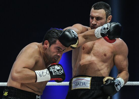 Boxing. Match between Vitali Klitschko and Manuel Charr