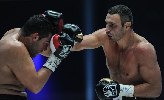 Boxing. Match between Vitali Klitschko and Manuel Charr
