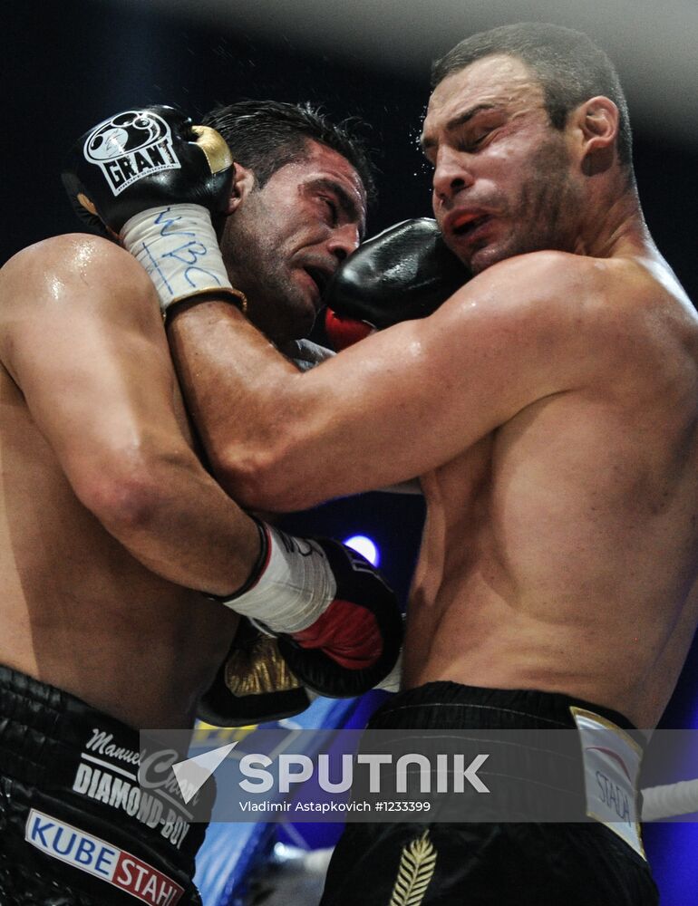 Boxing. Match between Vitali Klitschko and Manuel Charr