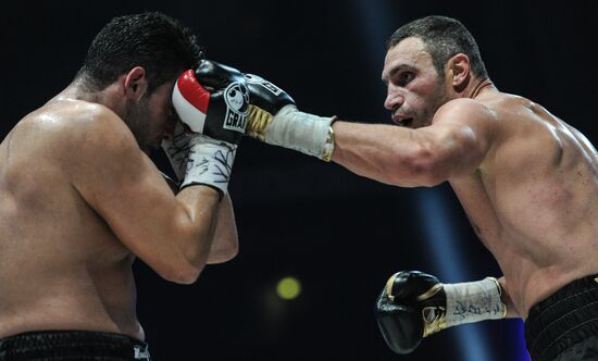 Boxing. Match between Vitali Klitschko and Manuel Charr