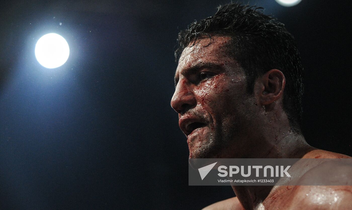 Boxing. Match between Vitali Klitschko and Manuel Charr