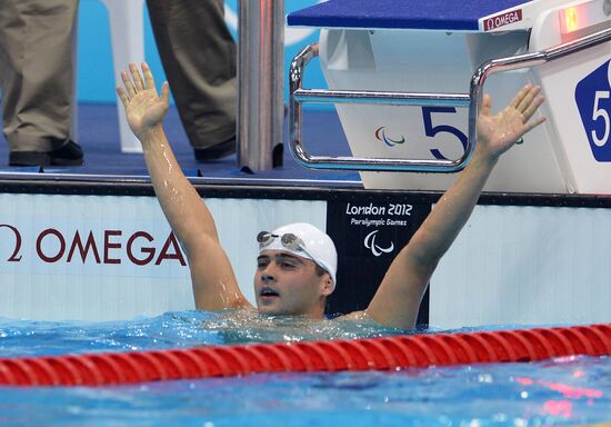 2012 Paralympics. Swimming