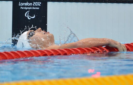 2012 Paralympics. Swimming