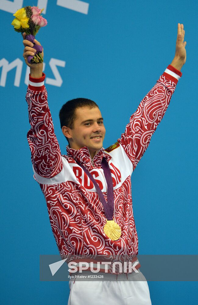 2012 Paralympics. Swimming