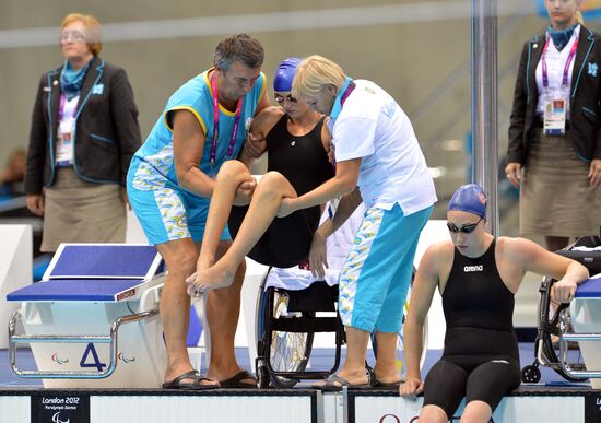 2012 Paralympics. Swimming