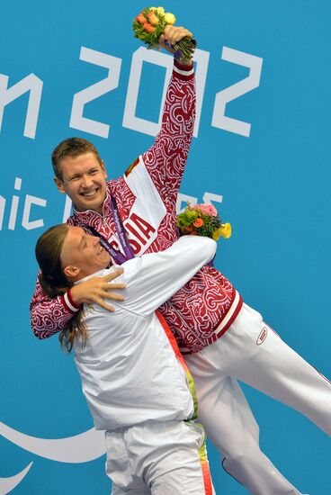 2012 Paralympics. Swimming