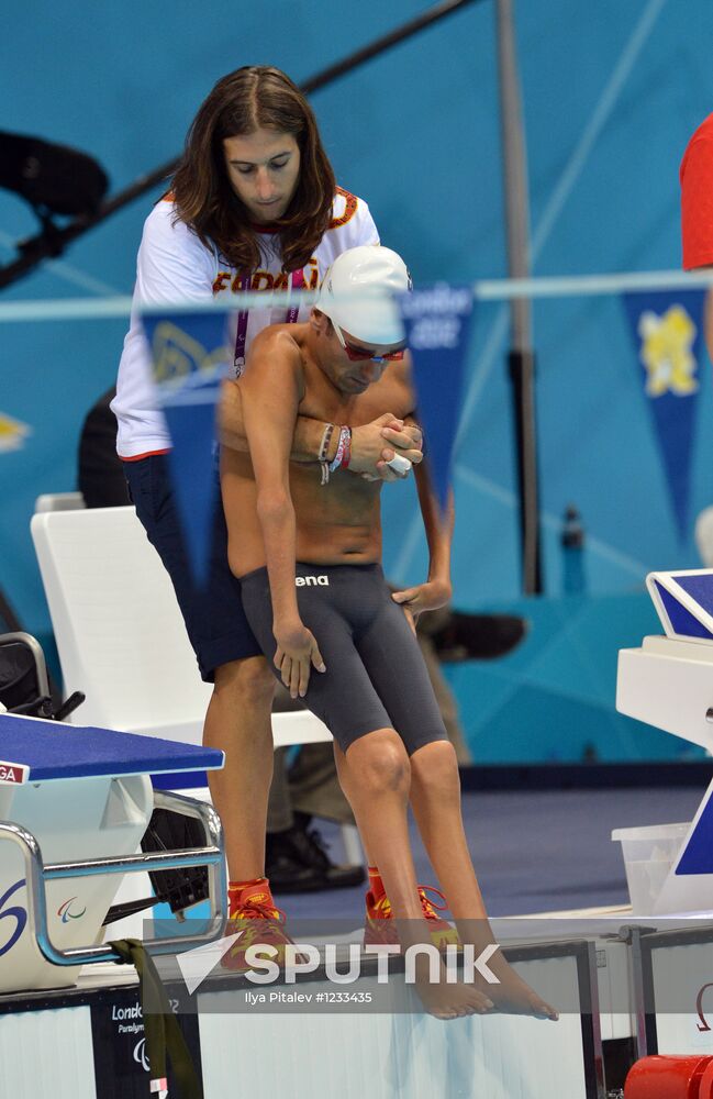 2012 Paralympics. Swimming