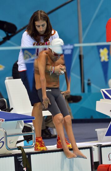 2012 Paralympics. Swimming