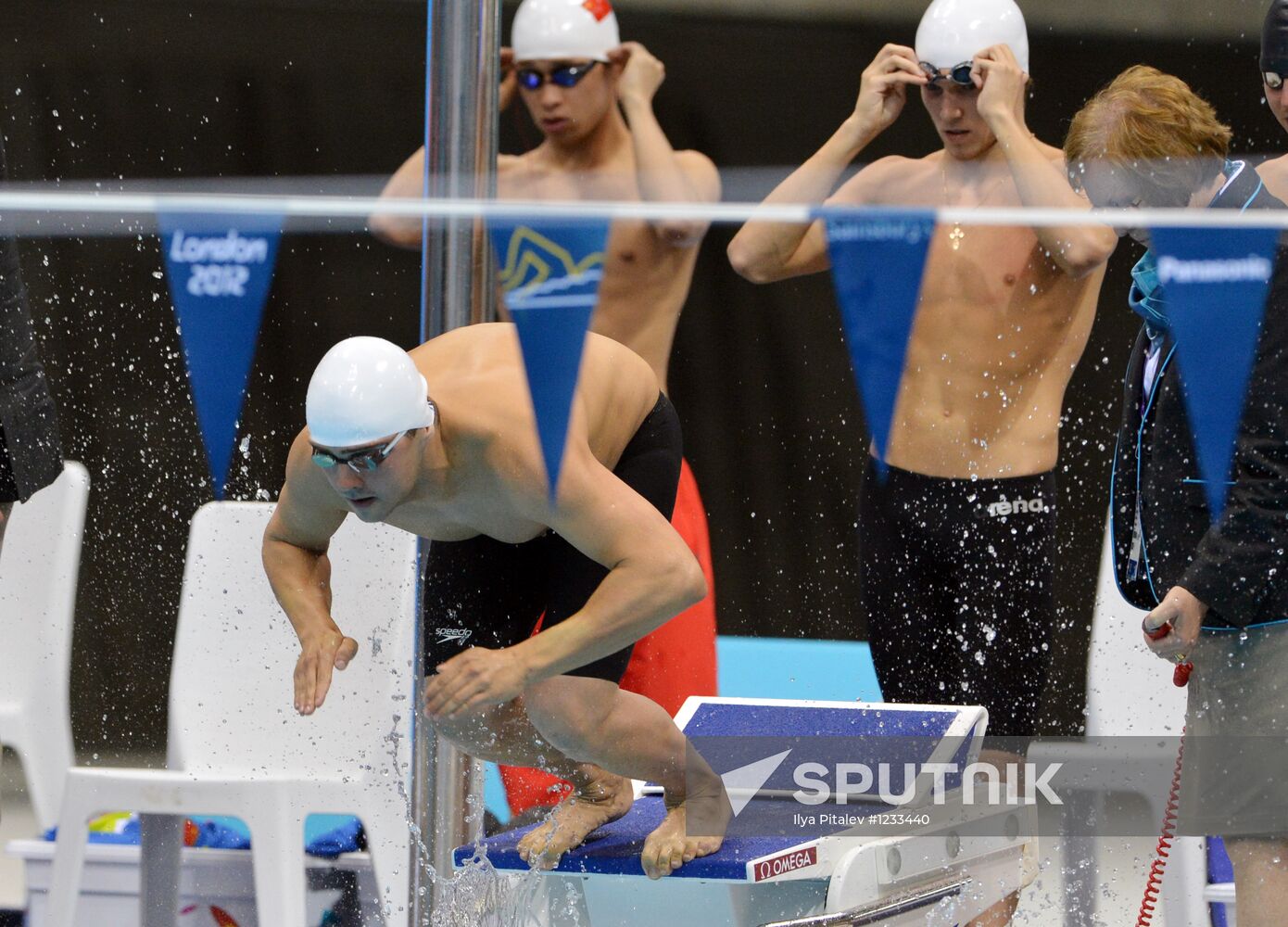 2012 Paralympics. Swimming