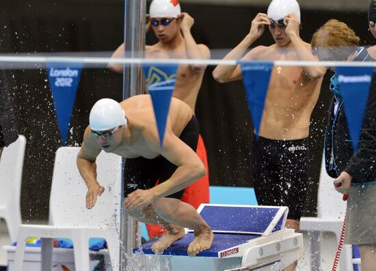 2012 Paralympics. Swimming