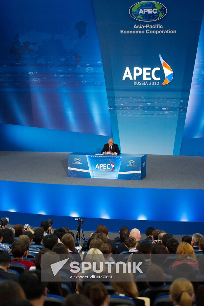 Russian President's news conference following APEC Leaders' Week