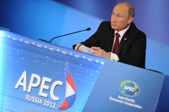 Russian President's news conference following APEC Leaders' Week