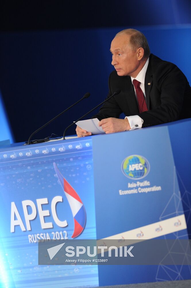 Russian President's news conference following APEC Leaders' Week