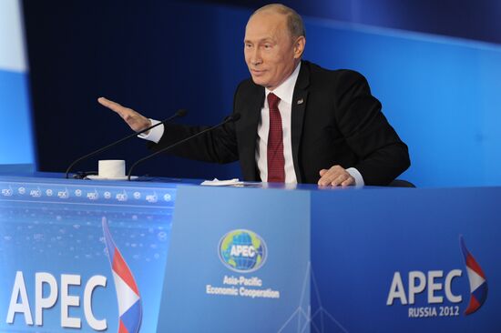 Russian President's news conference following APEC Leaders' Week