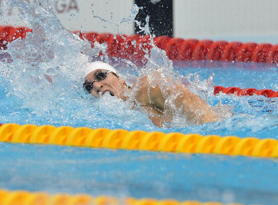 2012 Paralympics. Swimming