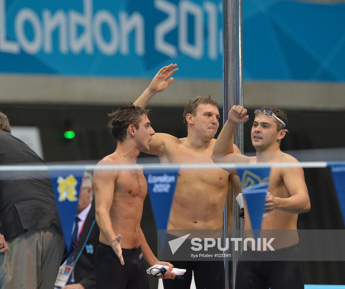 2012 Paralympics. Swimming