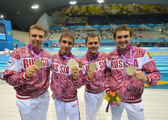 2012 Paralympics. Swimming