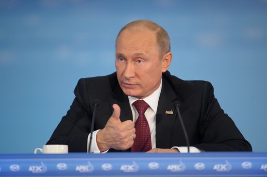 Russian President's news conference following APEC Leaders' Week