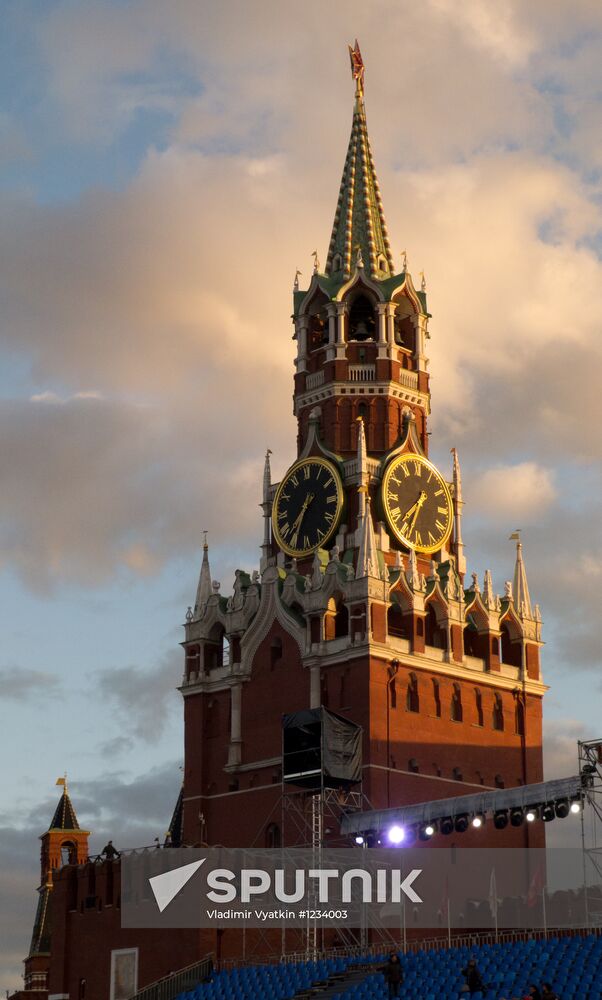 Spasskaya Tower 2012 Festival. Closing ceremony