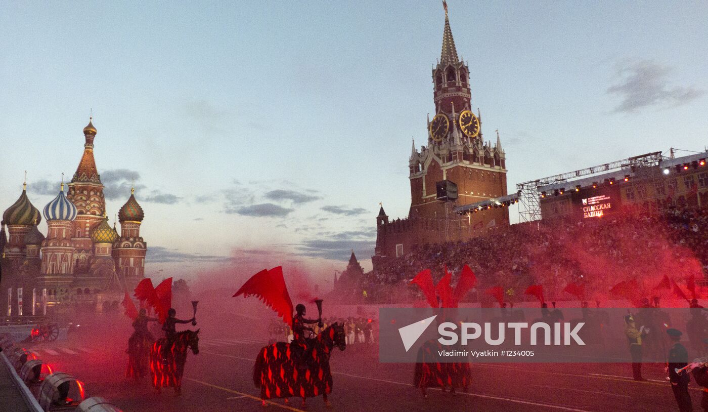 Spasskaya Tower 2012 Festival. Closing ceremony